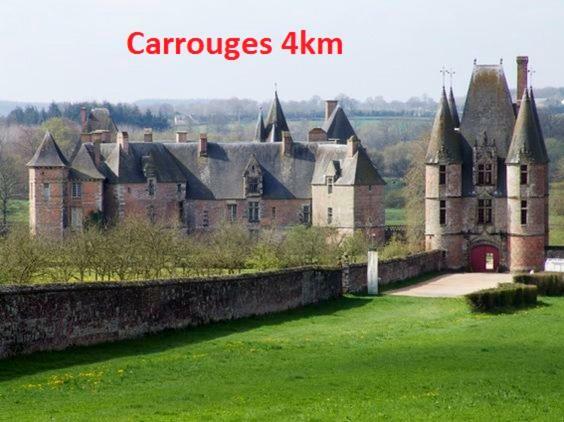 לינה וארוחת בוקר Saint-Sauveur-de-Carrouges Haras De La Croix D'Argent מראה חיצוני תמונה